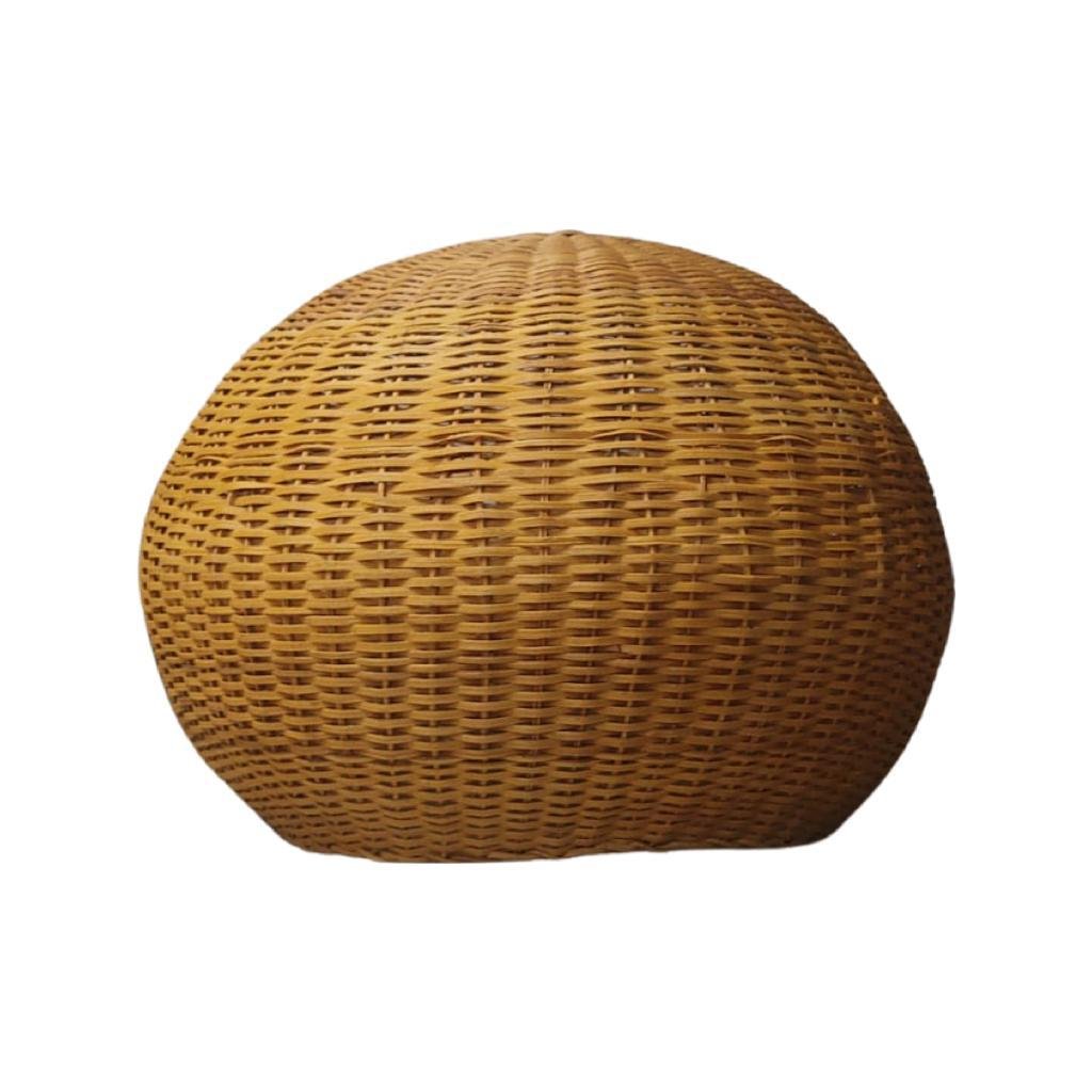 LUSTRE (CUPULA) BOLA FIBRA TRANCOSO BA 60CM Fuchic Brasil