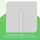 Ver mais imagens de Guarda-Roupa Casal 3 Portas 9 Gavetas com Espelho Luana 