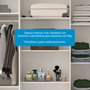 Ver mais imagens de Guarda Roupa Casal 178,80cm 6 Portas 3 Gavetas Capelinha com Espelho 100% Mdf Débora