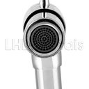 Ver imagem 3 de Torneira Clinica Alta Hospitalar Alavanca Cotovelo Metal PNE