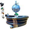 Regulador Registro Gás Cozinha visor Kit Mangueira 2 metros - 3