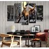 Quadro Decorativo Touro de Wall Street Dólar Investimento - 2