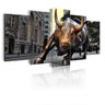 Quadro Decorativo Touro de Wall Street Dólar Investimento - 1