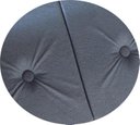 Ver imagem 3 de Painel Cama Box Botão Queen 1,60 Elegance Cor Cinza Comprar