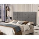 Ver imagem 2 de Painel Cama Box Botão Queen 1,60 Elegance Cor Cinza Comprar