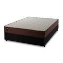 Ver imagem 5 de Conjunto Cama Box Espuma Atlanta Marrom Casal 138x188x62