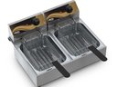 Ver imagem 2 de Fritador Elétrico de Mesa 6 Litros c/ 2 Cubas FDMB10 220V - Red Chameleon