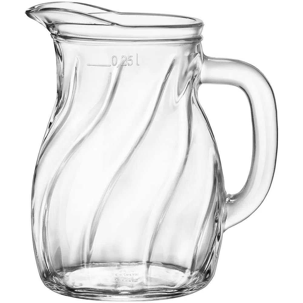 Jarra Bistrot Bormioli Rocco de Vidro Transparente 250ml