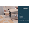 Cilindro Laminador de Massa Elétrico 28cm Anodilar Pizza Pão:110v - 6