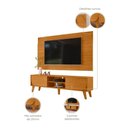 Ver imagem 7 de Rack Bancada com Painel para TV até 65 Duna 182cm MDP Cinamomo Madetec Móveis