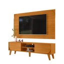 Ver imagem 4 de Rack Bancada com Painel para TV até 65 Duna 182cm MDP Cinamomo Madetec Móveis