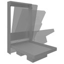 Ver imagem 7 de Cama Retratil De Parede Solteiro CM8015 Amendoa Tecno Mobili