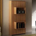 Ver imagem 3 de Cama Retratil De Parede Solteiro CM8015 Amendoa Tecno Mobili