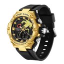 Ver imagem 2 de Relógio Sanda Esportes Militar Cronômetro Display Duplo M50