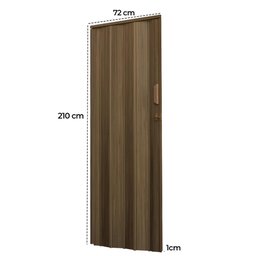Porta Sanfonada de PVC 72x210cm AZN - 7