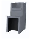 Ver imagem 3 de Kit Pedicure Cadeira Poltrona Escada Completo Corano Cinza Claro