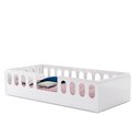 Ver imagem 4 de Cama Infantil Lara Solteiro com Escadinha Branco - Baby Mobília