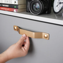 Ver imagem 4 de Puxador Nord 160mm Dourado Matte Zen Design