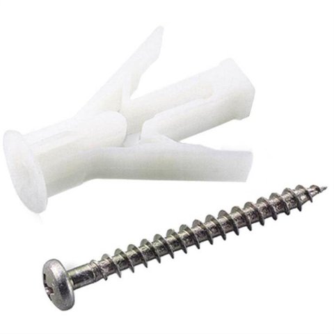 Bucha Fly 3 Placa de Gesso Nylon 13-23mm Parafuso com 30 Peças - BUF865 - FOXMIX