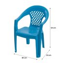 Ver imagem 3 de Cadeirinha Cadeira Infantil Plástico Resistente para Criança