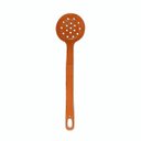 Ver imagem 1 de Escumadeira Talher em Nylon Cozinha Utensílio Laranja 28cm