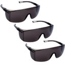 Ver imagem 1 de Óculos de Segurança Proteção Fumê Evolution Pro | Valeplast | 03 Un