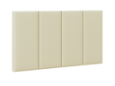 Ver imagem 1 de Cabeceira Cama Solteiro Placa Estofada 90 Cm Suspensa Itália - Areia Suede