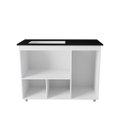 Ver imagem 4 de Balcão para Cooktop Ana 3 Portas com Espaço para Forno: Branco
