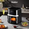 Fritadeira Air Fryer sem Óleo Digital 5,5l 220v Gaabor Preto - 2