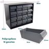 Organizador Multiuso Mini Caixa 16 Gavetas Gaveteiro - 7000 - 2