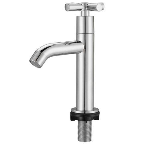 Torneira Lavatório e Cuba 1/4 Volta Cruzeta ABS Cromado:Cromada