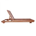 Ver imagem 5 de Conjunto 3 Espreguiçadeiras em Madeira Maciça Roma 429