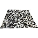 Ver imagem 1 de Tapete de couro marrom café malhado 2,00x2,00 com bordas