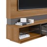 Estante Home Para TVs até 70 Polegadas 2 Gavetas 5 Nichos Maceió Linea Brasil - 4