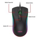 Ver imagem 2 de Mouse Gamer Lehmox Hyper Gt-M6 Led Rgb