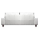 Ver imagem 7 de Sofá Decorativo Sala de Estar Asgand 3 Lugares 220cm Couro Branco - Mozzelar