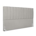 Ver imagem 3 de Cabeceira Estofada King Carla 195cm Linho Cinza