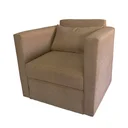 Ver imagem 1 de Poltrona Florida Suede Chocolate / Sofá - Salão - Tv - Chesterfield