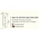 Ver imagem 5 de Paneleiro Duplo Forno 70cm 2 Portas 1 Gaveta MDF com Rodapé em PVC Lisboa Itatiaia