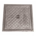 Ver imagem 1 de Tampa Tampão Chão Articulado Ferro Fundido Inspeção 30x30cm