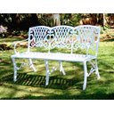 Ver imagem 2 de Banco de Jardim Área Externa Búzios 3 Lugares Piscina Varanda Alumínio Fundido Artesane Móveis