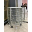 Ver imagem 1 de Carrinho De Maquiagem Acrilico Organizador Md2