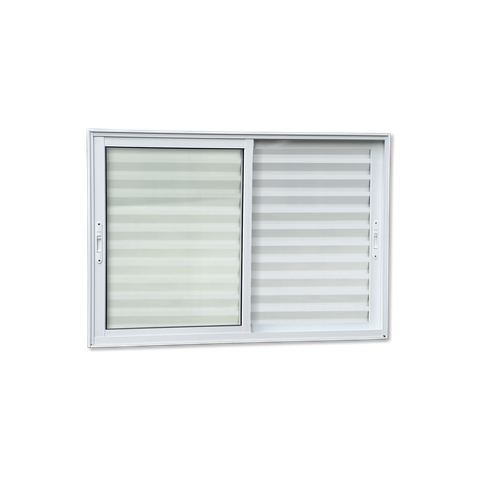 Veneziana Alumínio Elite 3 Folhas Moveis 100 x 200 V.Liso Branco Brimak