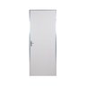 Kit Porta de Madeira Lisa 212x75cm com Batente de Aluminio 3,6cm Ecomadeiral Mgm - 1