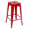 KIT - 5 x banquetas altas Iron Tolix - 76 cm - Vermelho - 2
