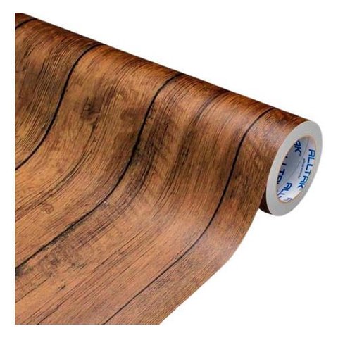 Papel Parede Decorativo Alltak Lavável Todos Modelos 60cmx1m - Wood Madrid