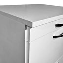 Ver imagem 2 de Mesa Auxiliar para Clínica de Estética +2 Gavetas