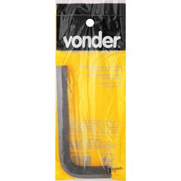 Chave Hexagonal (Allen) 17,0 mm Vonder - 2