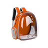 Mochila Pet para Transporte de Cães e Gatos Visão Panorâmica (laranja) - 2