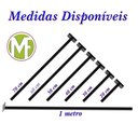 Ver imagem 3 de Suporte Refletor Inclinado Parede Braço 70 Cm Preto